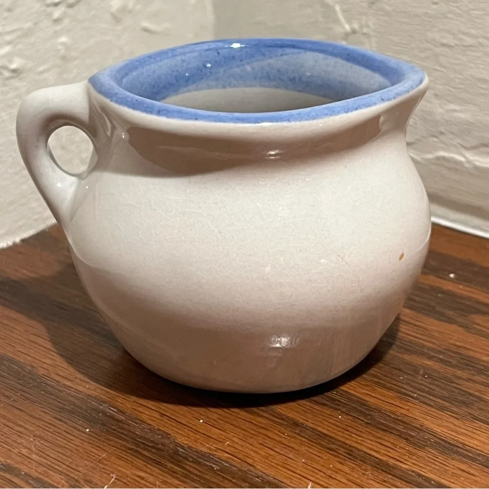 Vintage MA Hadley Ship and Whale Mini Creamer (discontinued)